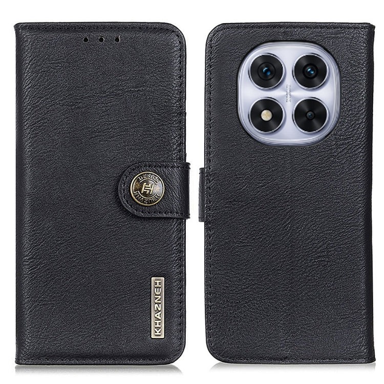 KHAZNEH Cowhide Texture Horizontal Flip Leather Phone Case