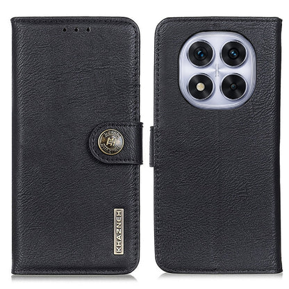 KHAZNEH Cowhide Texture Horizontal Flip Leather Phone Case