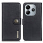 KHAZNEH Cowhide Texture Horizontal Flip Leather Phone Case