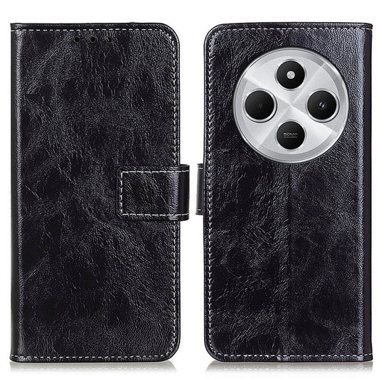 Retro Crazy Horse Texture Leather Phone Case