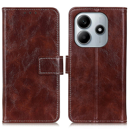 Retro Crazy Horse Texture Leather Phone Case