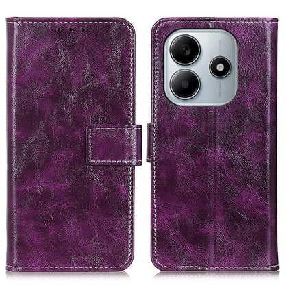 Retro Crazy Horse Texture Leather Phone Case