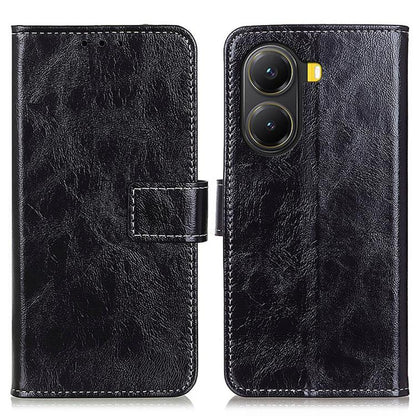 Retro Crazy Horse Texture Leather Phone Case