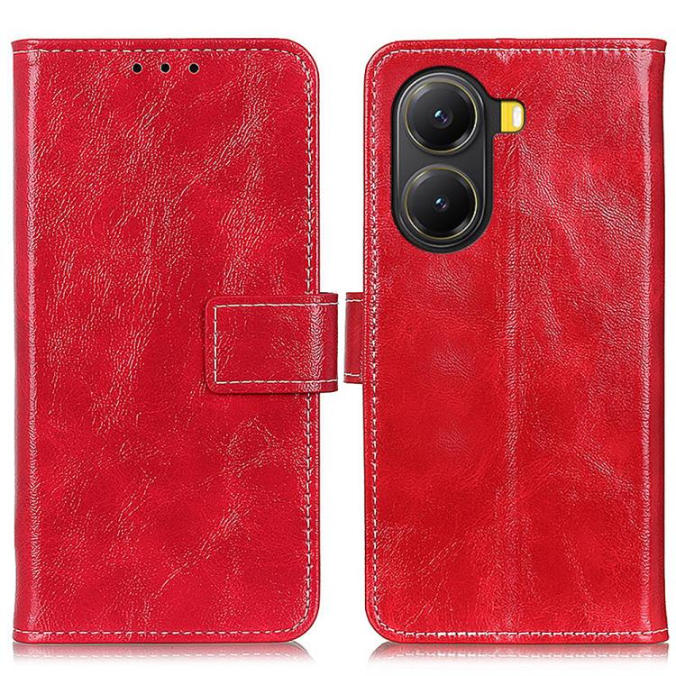 Retro Crazy Horse Texture Leather Phone Case