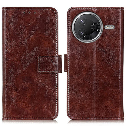 Retro Crazy Horse Texture Leather Phone Case