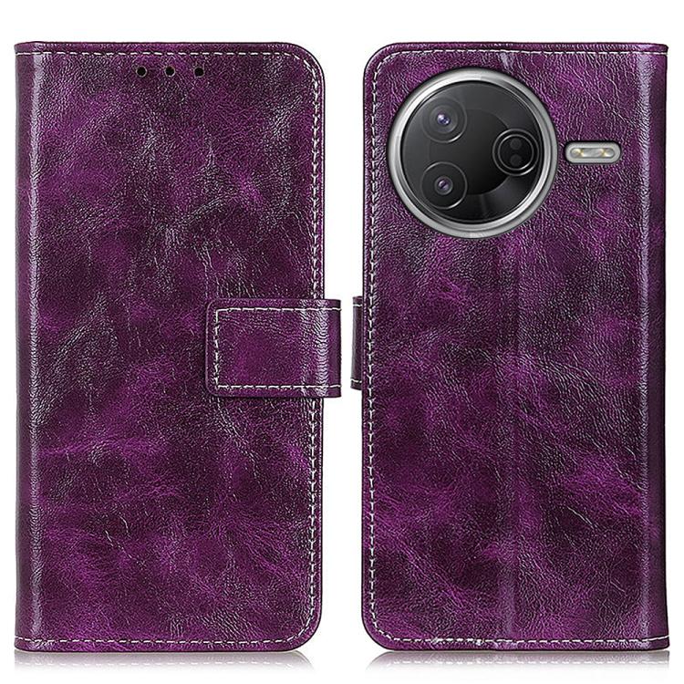 Retro Crazy Horse Texture Leather Phone Case