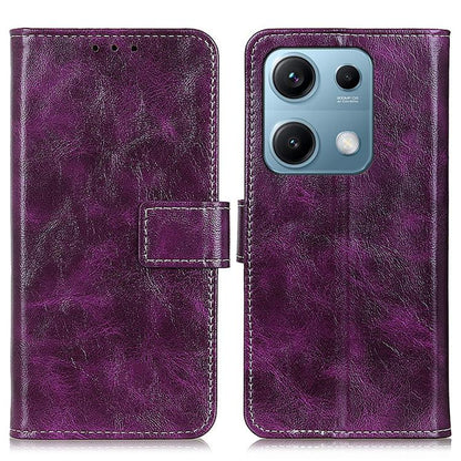 Retro Crazy Horse Texture Leather Phone Case