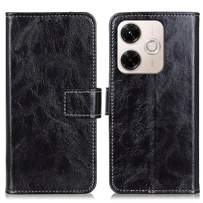 Retro Crazy Horse Texture Leather Phone Case