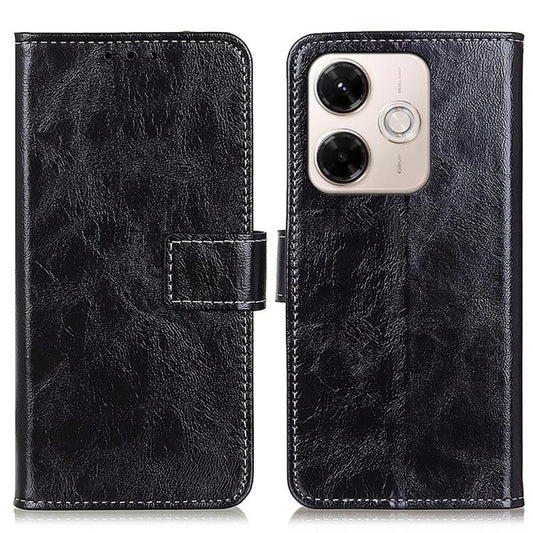 Retro Crazy Horse Texture Leather Phone Case