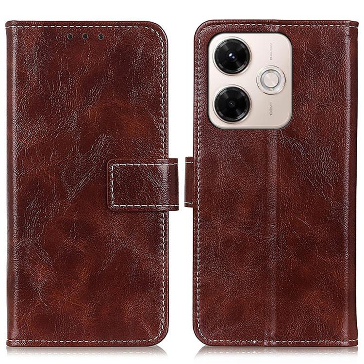 Retro Crazy Horse Texture Leather Phone Case