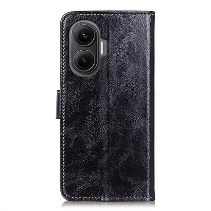 Retro Crazy Horse Texture Leather Phone Case