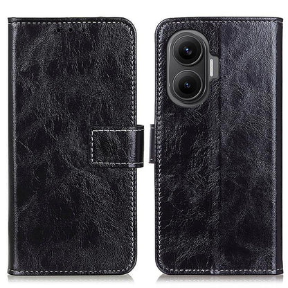 Retro Crazy Horse Texture Leather Phone Case