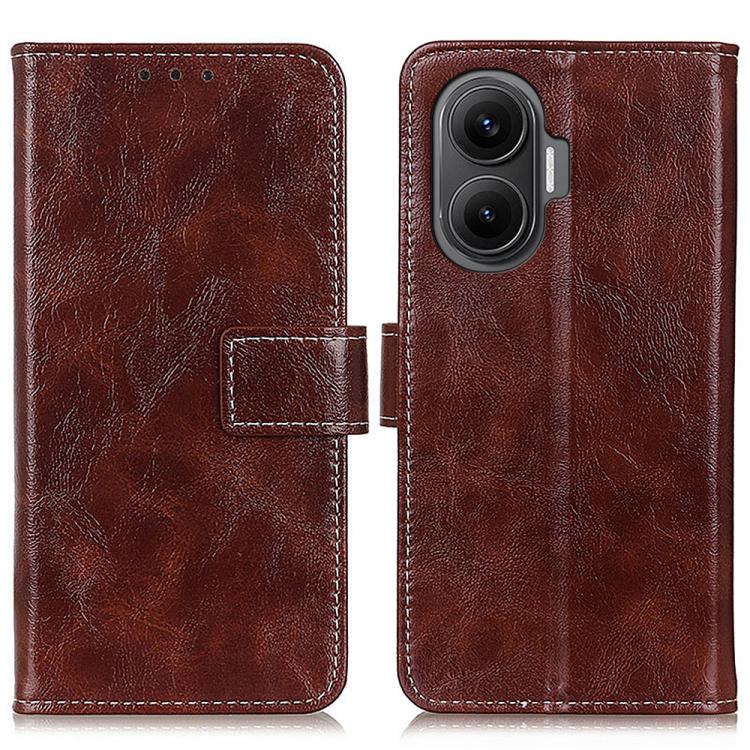Retro Crazy Horse Texture Leather Phone Case