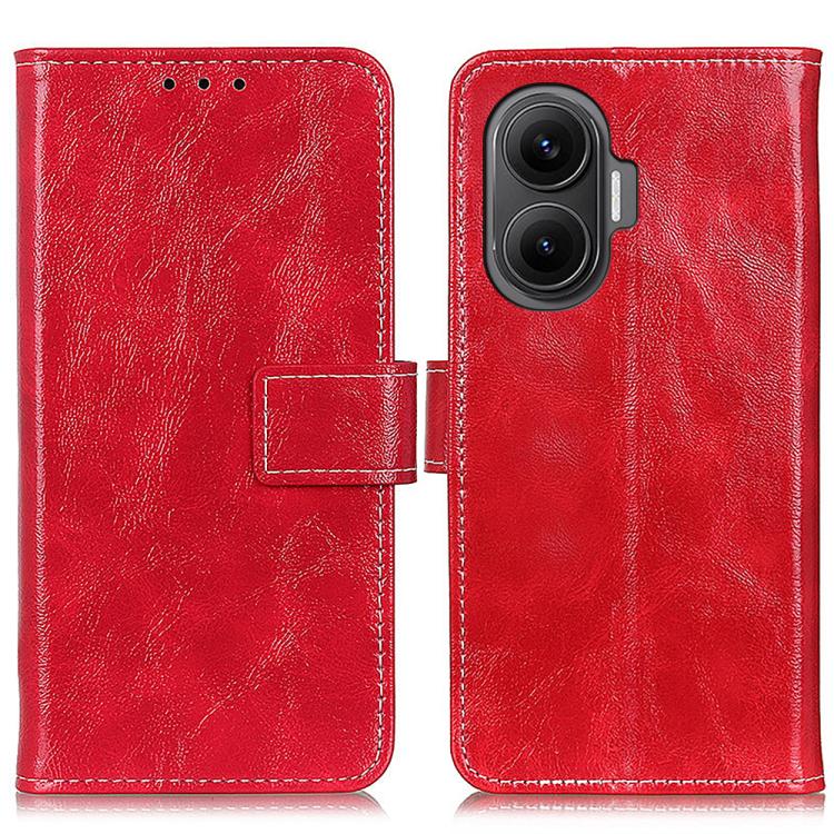 Retro Crazy Horse Texture Leather Phone Case
