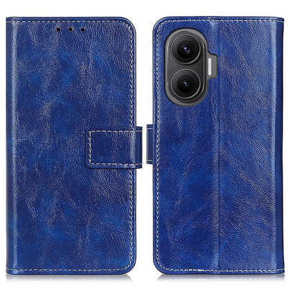 Retro Crazy Horse Texture Leather Phone Case
