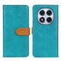 European Floral Embossed Leather Phone Case