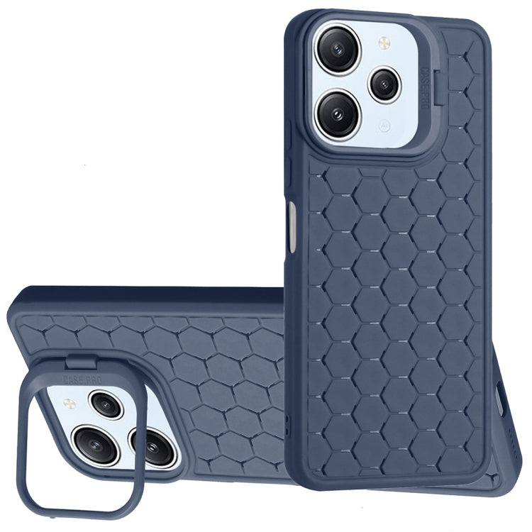 Honeycomb Radiating Lens Holder TPU Phone Case, For Xiaomi Redmi Note 13 Pro 4G, For Xiaomi Redmi Note 13 4G, For Xiaomi Redmi 13C, For Xiaomi Redmi 12 4G
