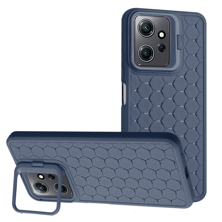 Honeycomb Radiating Lens Holder TPU Phone Case, For Xiaomi Redmi Note 12 Pro 4G, For Xiaomi Redmi Note 12 4G Global, For Xiaomi Redmi 12C, For Xiaomi Redmi Note 11 Global