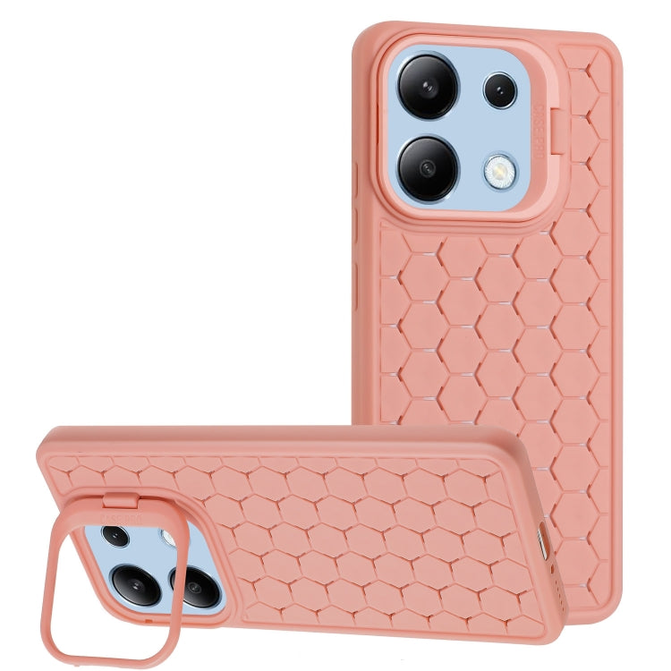 Honeycomb Radiating Lens Holder TPU Phone Case, For Xiaomi Redmi Note 13 Pro 4G, For Xiaomi Redmi Note 13 4G, For Xiaomi Redmi 13C, For Xiaomi Redmi 12 4G