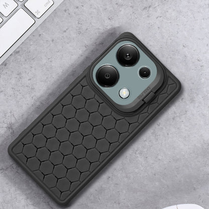 Honeycomb Radiating Lens Holder TPU Phone Case, For Xiaomi Redmi Note 13 Pro 4G, For Xiaomi Redmi Note 13 4G, For Xiaomi Redmi 13C, For Xiaomi Redmi 12 4G