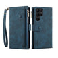 ESEBLE Retro Frosted RFID Flip Leather Phone Case, For Samsung Galaxy S25+ 5G, For Samsung Galaxy S25 Ultra 5G, For Samsung Galaxy S24 FE 5G, For Samsung Galaxy S24 Ultra 5G, For Samsung Galaxy S24+ 5G