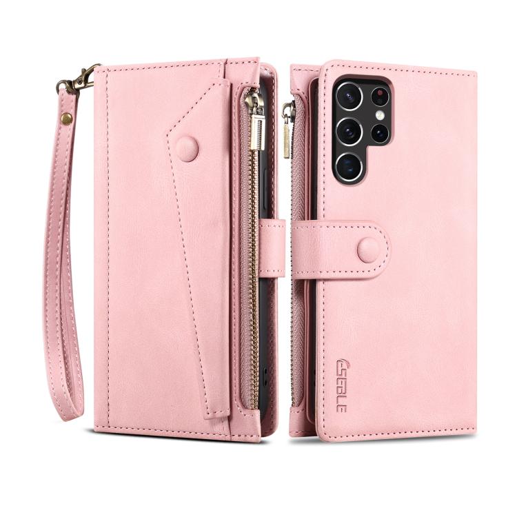 ESEBLE Retro Frosted RFID Flip Leather Phone Case, For Samsung Galaxy S26+ 5G, For Samsung Galaxy S26 Ultra 5G, For Samsung Galaxy S26 5G, For Samsung Galaxy S25 FE 5G, For Samsung Galaxy S25 Edge 5G, For Samsung Galaxy S25 5G