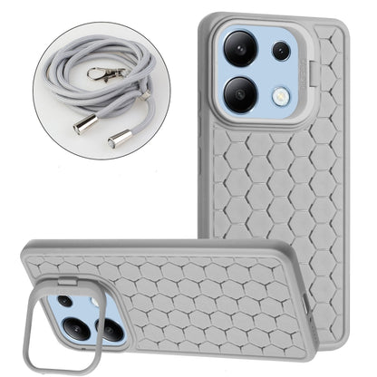 Honeycomb Radiating Holder TPU Phone Case with Lanyard, Series 2