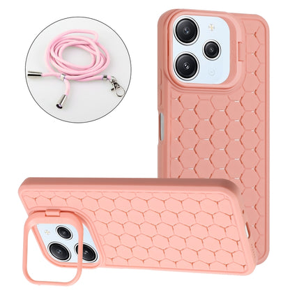 Honeycomb Radiating Holder TPU Phone Case with Lanyard, Series 2