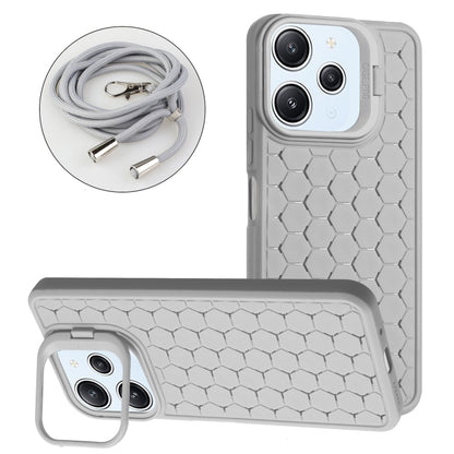 Honeycomb Radiating Holder TPU Phone Case with Lanyard, Series 2