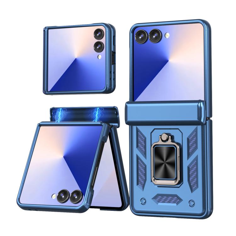 Sliding Window Hinge Phone Case with Ring Stand, For Samsung Galaxy Z Fold7 5G, For Samsung Galaxy Z Flip7 5G, For Samsung Galaxy Z Flip6 / Flip7 FE, For Samsung Galaxy Z Fold6 5G