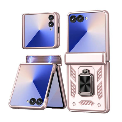 Sliding Window Hinge Phone Case with Ring Stand, For Samsung Galaxy Z Fold7 5G, For Samsung Galaxy Z Flip7 5G, For Samsung Galaxy Z Flip6 / Flip7 FE, For Samsung Galaxy Z Fold6 5G