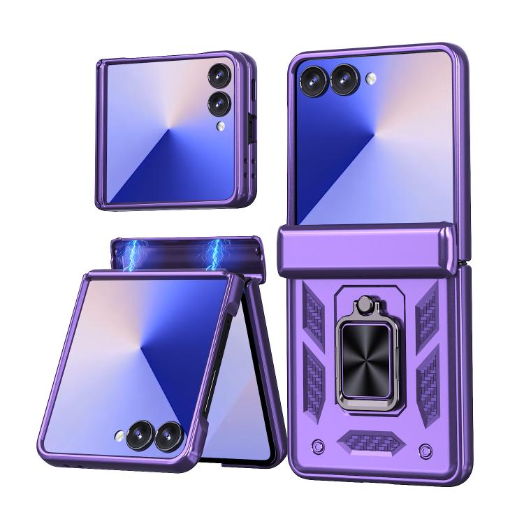 Sliding Window Hinge Phone Case with Ring Stand, For Samsung Galaxy Z Fold7 5G, For Samsung Galaxy Z Flip7 5G, For Samsung Galaxy Z Flip6 / Flip7 FE, For Samsung Galaxy Z Fold6 5G