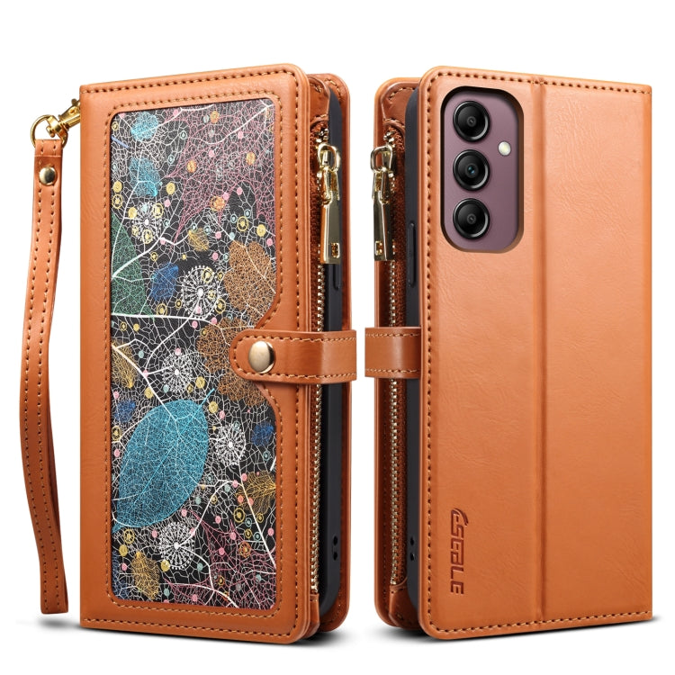 ESEBLE Star Series Lanyard Zipper Wallet RFID Leather Case, For Samsung Galaxy S25 FE 5G, For Samsung Galaxy S25 Edge 5G, For Samsung Galaxy S25 5G, For Samsung Galaxy S25+ 5G, For Samsung Galaxy S25 Ultra 5G, For Samsung Galaxy S24 FE 5G��������������...