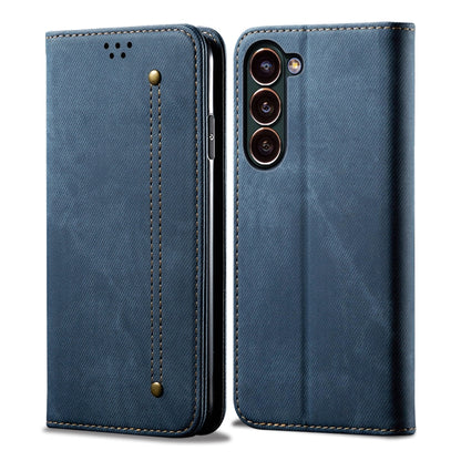Denim Texture Casual Style Horizontal Flip Leather Case, For Samsung Galaxy S25+ 5G, For Samsung Galaxy S25 Ultra 5G, For Samsung Galaxy S24 FE 5G, For Samsung Galaxy S24 Ultra 5G, For Samsung Galaxy S24+ 5G