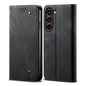 Denim Texture Casual Style Horizontal Flip Leather Case, For Samsung Galaxy S25+ 5G, For Samsung Galaxy S25 Ultra 5G, For Samsung Galaxy S24 FE 5G, For Samsung Galaxy S24 Ultra 5G, For Samsung Galaxy S24+ 5G