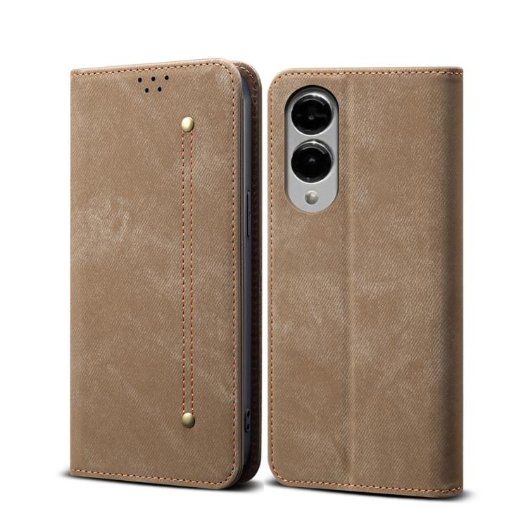 Denim Texture Casual Style Horizontal Flip Leather Case, For Samsung Galaxy S26+ 5G, For Samsung Galaxy S26 Ultra 5G, For Samsung Galaxy S26 5G, For Samsung Galaxy S25 FE 5G, For Samsung Galaxy S25 Edge 5G, For Samsung Galaxy S25 5G