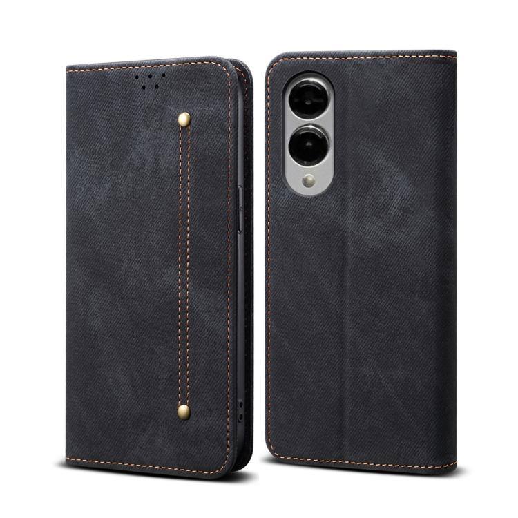 Denim Texture Casual Style Horizontal Flip Leather Case, For Samsung Galaxy S26+ 5G, For Samsung Galaxy S26 Ultra 5G, For Samsung Galaxy S26 5G, For Samsung Galaxy S25 FE 5G, For Samsung Galaxy S25 Edge 5G, For Samsung Galaxy S25 5G