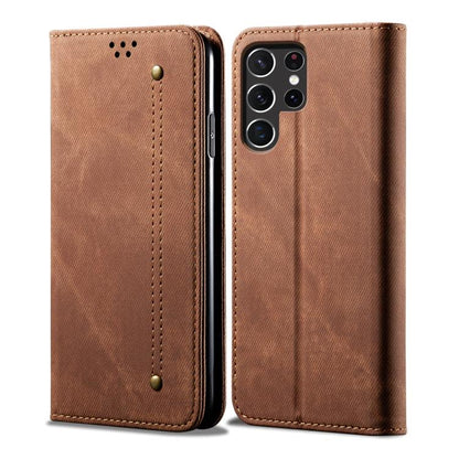 Denim Texture Casual Style Horizontal Flip Leather Case, For Samsung Galaxy S26+ 5G, For Samsung Galaxy S26 Ultra 5G, For Samsung Galaxy S26 5G, For Samsung Galaxy S25 FE 5G, For Samsung Galaxy S25 Edge 5G, For Samsung Galaxy S25 5G