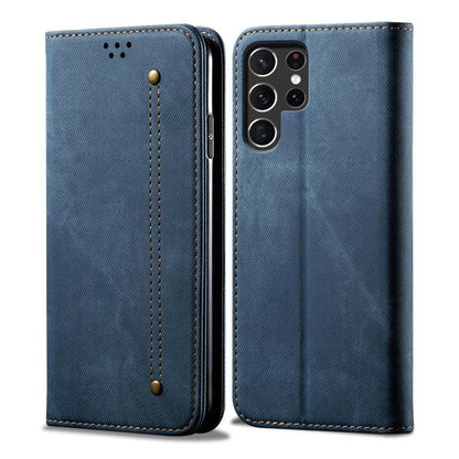 Denim Texture Casual Style Horizontal Flip Leather Case, For Samsung Galaxy S26+ 5G, For Samsung Galaxy S26 Ultra 5G, For Samsung Galaxy S26 5G, For Samsung Galaxy S25 FE 5G, For Samsung Galaxy S25 Edge 5G, For Samsung Galaxy S25 5G
