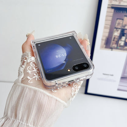 Three Parts Integrated PC Phone Case, For Samsung Galaxy Z Flip6 / Flip7 FE