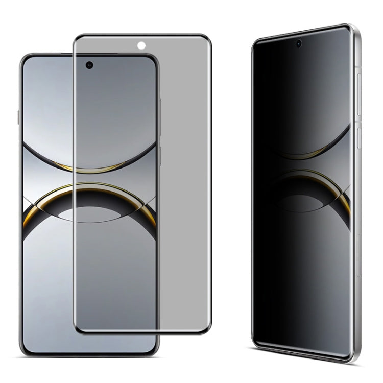 imak 3D Curved Privacy Full Screen Tempered Glass Film, For OPPO Reno12 Pro Global, For OPPO F27 Pro+ / F27 Pro, For OPPO Find X8 Pro 5G