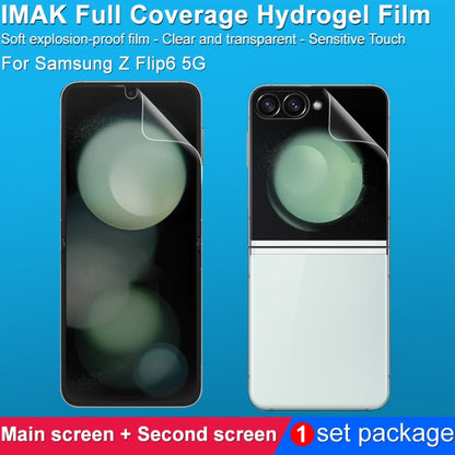 1 Sets imak  Curved Full Screen Hydrogel Film (Outer Screen + Inner Screen)
