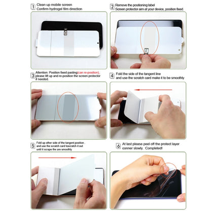 1 Sets imak  Curved Full Screen Hydrogel Film (Outer Screen + Inner Screen)