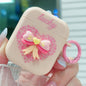 3D Love Bowknot Bluetooth Earphone Protective Case, For AirPods Pro 2, For AirPods 3, For AirPods Pro, For AirPods 2 / 1