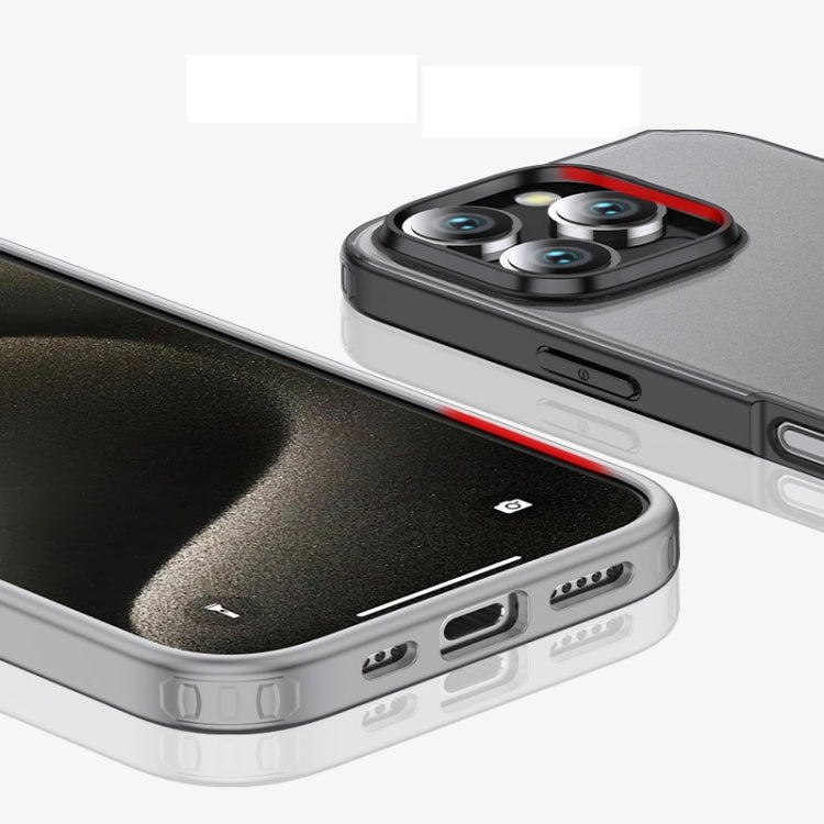 Armor Clear TPU Hard PC Phone Case, For iPhone 16 Pro Max, For iPhone 16 Pro, For iPhone 16 Plus, For iPhone 16