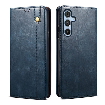 Oil Wax Crazy Horse Texture Leather Phone Case, For Samsung Galaxy S25+ 5G, For Samsung Galaxy S25 Ultra 5G, For Samsung Galaxy S24 FE 5G, For Samsung Galaxy S24 Ultra 5G, For Samsung Galaxy S24+ 5G