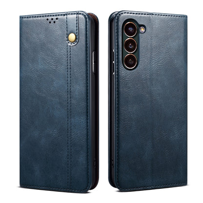 Oil Wax Crazy Horse Texture Leather Phone Case, For Samsung Galaxy S25+ 5G, For Samsung Galaxy S25 Ultra 5G, For Samsung Galaxy S24 FE 5G, For Samsung Galaxy S24 Ultra 5G, For Samsung Galaxy S24+ 5G