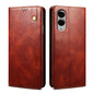 Oil Wax Crazy Horse Texture Leather Phone Case, For Samsung Galaxy S26+ 5G, For Samsung Galaxy S26 Ultra 5G, For Samsung Galaxy S26 5G, For Samsung Galaxy S25 FE 5G, For Samsung Galaxy S25 Edge 5G, For Samsung Galaxy S25 5G