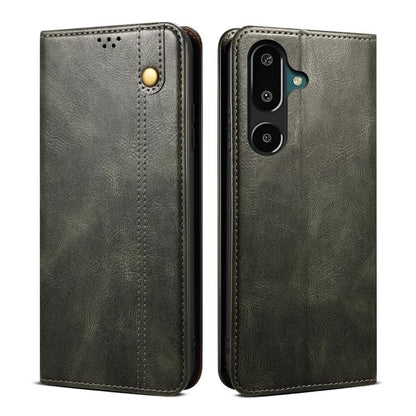 Oil Wax Crazy Horse Texture Leather Phone Case, For Samsung Galaxy S26+ 5G, For Samsung Galaxy S26 Ultra 5G, For Samsung Galaxy S26 5G, For Samsung Galaxy S25 FE 5G, For Samsung Galaxy S25 Edge 5G, For Samsung Galaxy S25 5G