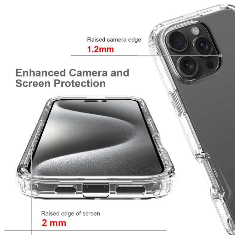 Clear TPU Hybrid PC Shockproof Phone Case